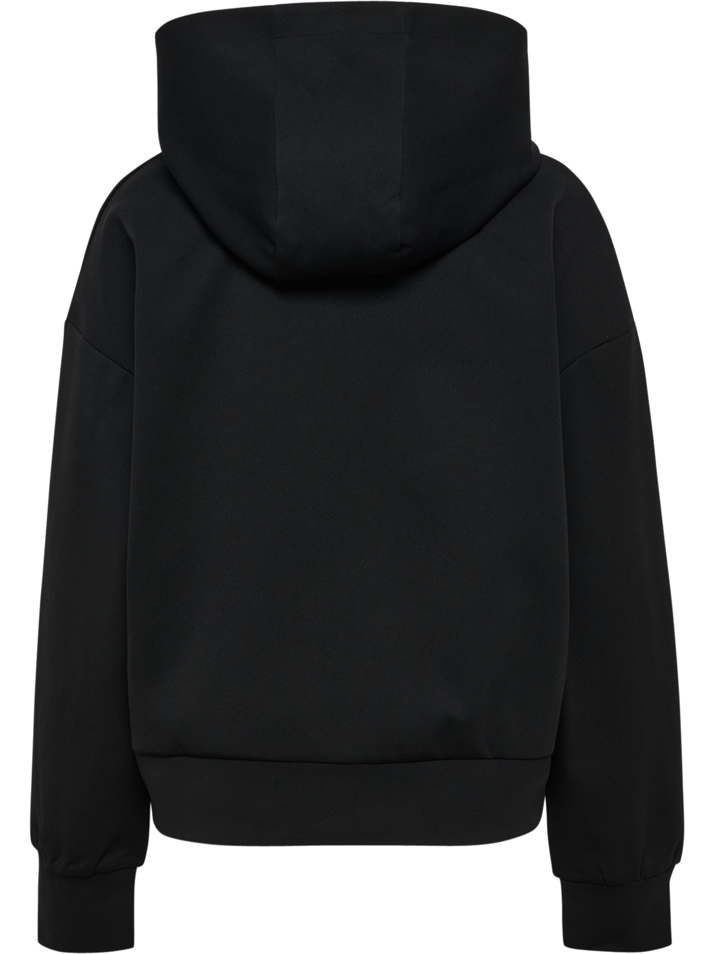Hummel Zip-Up Hoodie in Black