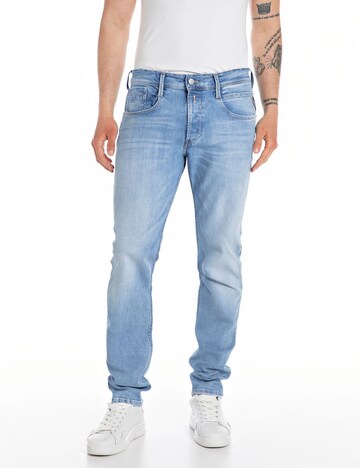 REPLAY Slimfit Jeans 'Anbass' in Blau: Vorderseite