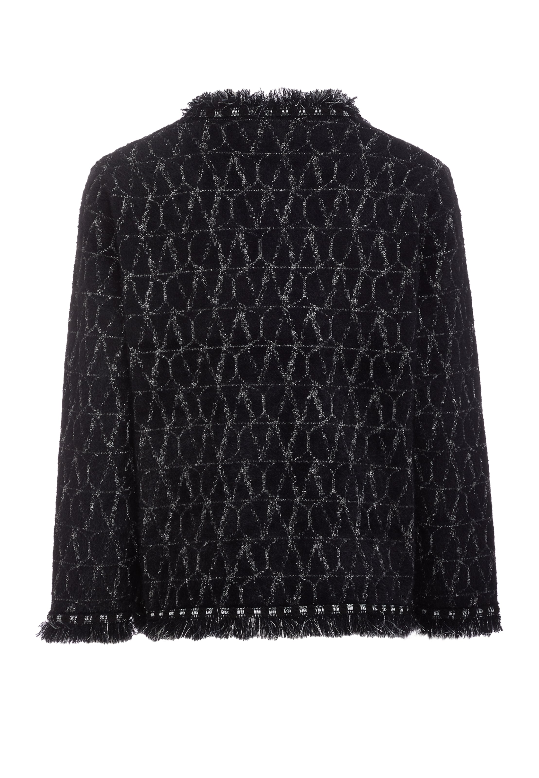 YASANNA Gebreid vest in Zwart