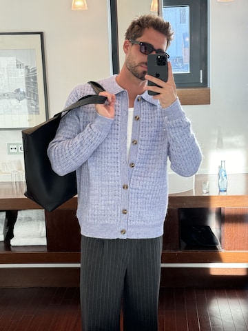 TRAPP Cardigan i lilla