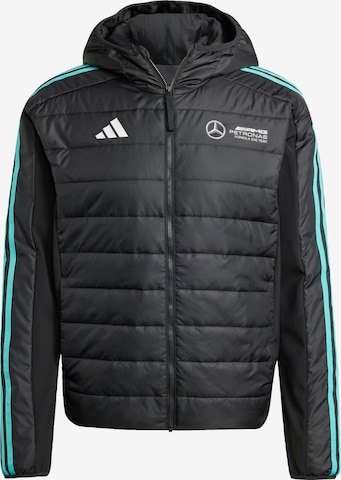 ADIDAS PERFORMANCE - Chaqueta deportiva 'Mercedes - AMG Petronas Formula One Team DNA' en negro: frente