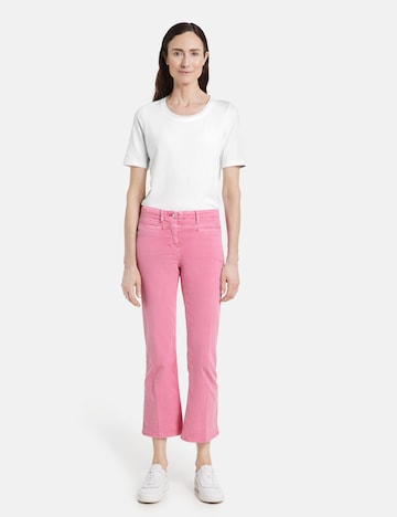 GERRY WEBER Bootcut Jeans 'Mar' in Pink