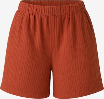 WENOR Wide Leg Hose 'NOOR' in Rot: Vorderseite