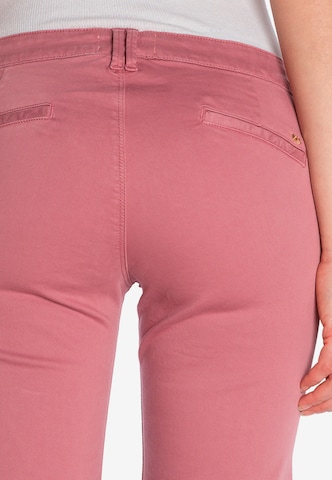 Le Temps Des Cerises Regular Jeans 'JOELLE' in Roze