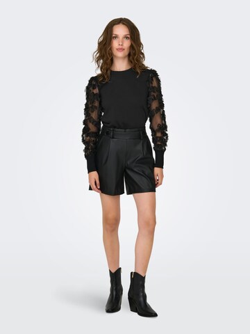 Jaqueline de Yong Sweatshirt 'Fairview' in Black