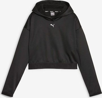 PUMA Sport sweatshirt 'Strong Power' i svart: framsida