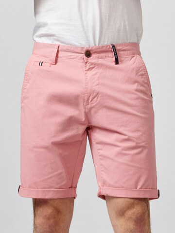 KOROSHI - regular Pantalón chino en rosa