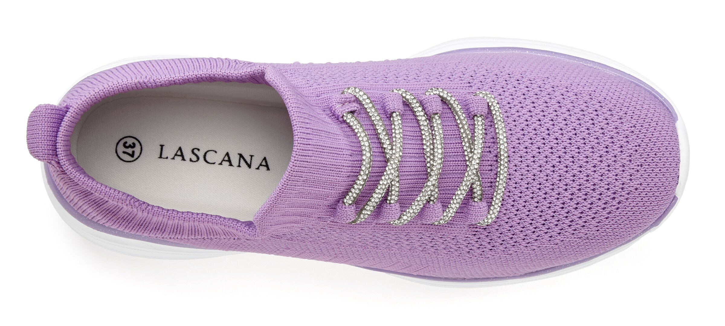 LASCANA Σνίκερ χαμηλό σε λιλά