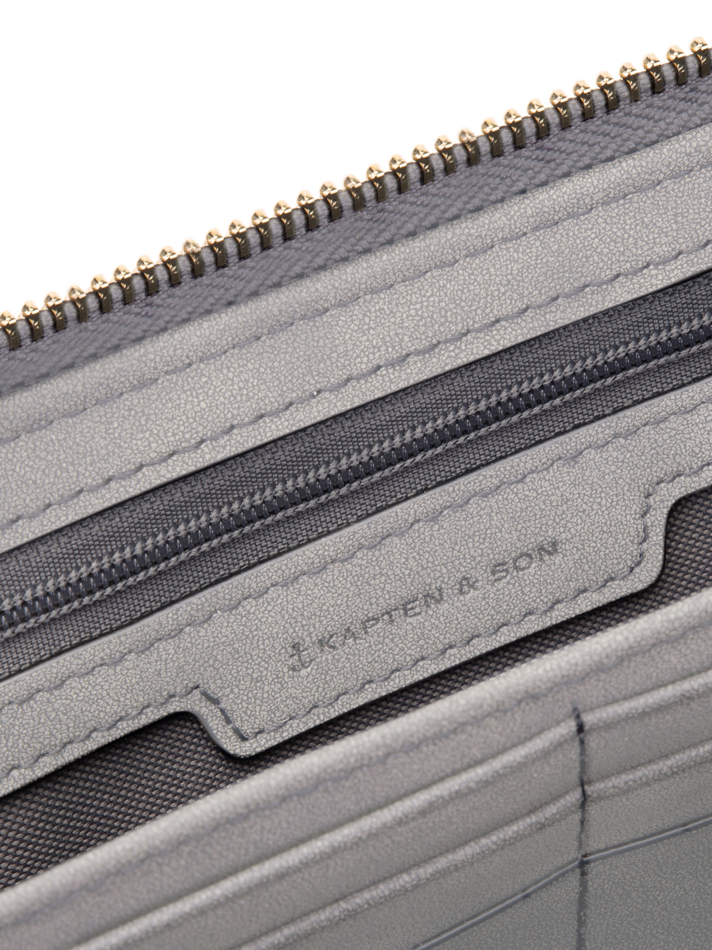 Kapten & Son Peňaženka 'Louvre' - Sivá