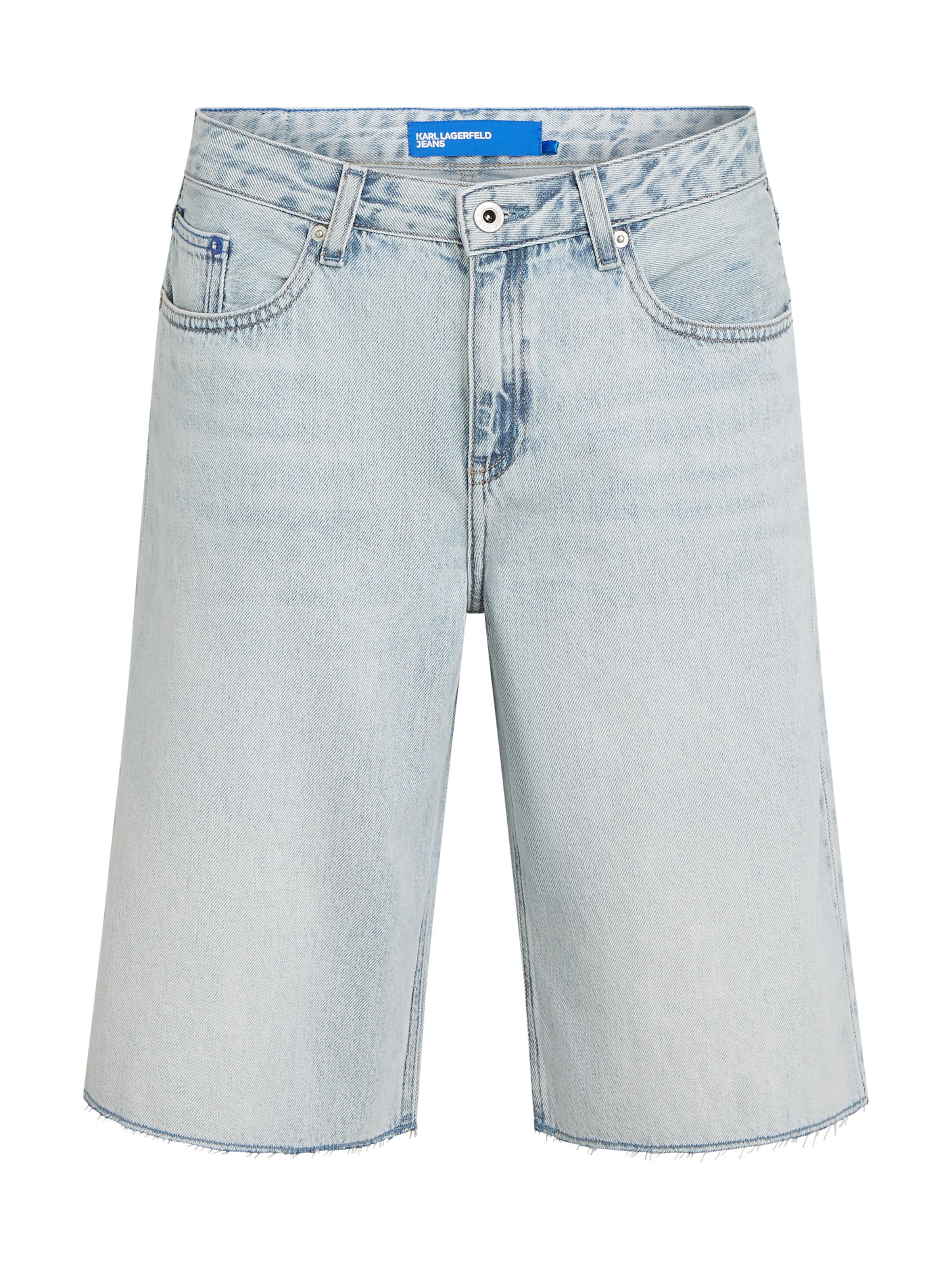 KARL LAGERFELD JEANS Regularen Kavbojke | modra barva: sprednja stran