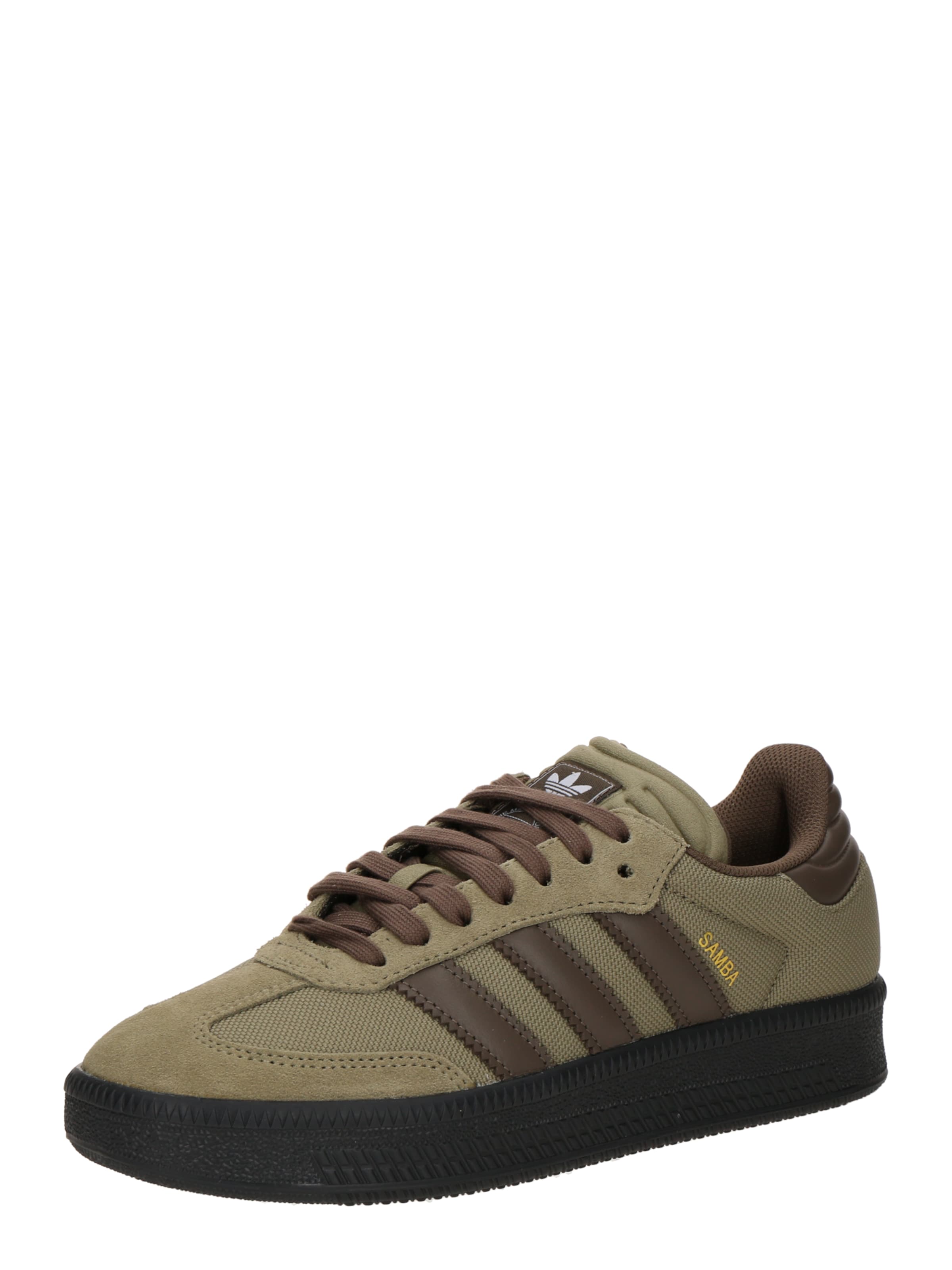 ADIDAS ORIGINALS - Sapatilhas baixas 'SAMBA XLG' em verde: frente