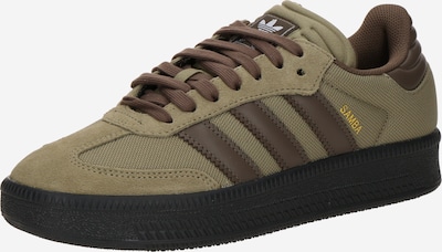 ADIDAS ORIGINALS Zemie brīvā laika apavi 'SAMBA XLG', krāsa - šokolādes krāsas / olīvzaļš, Preces skats