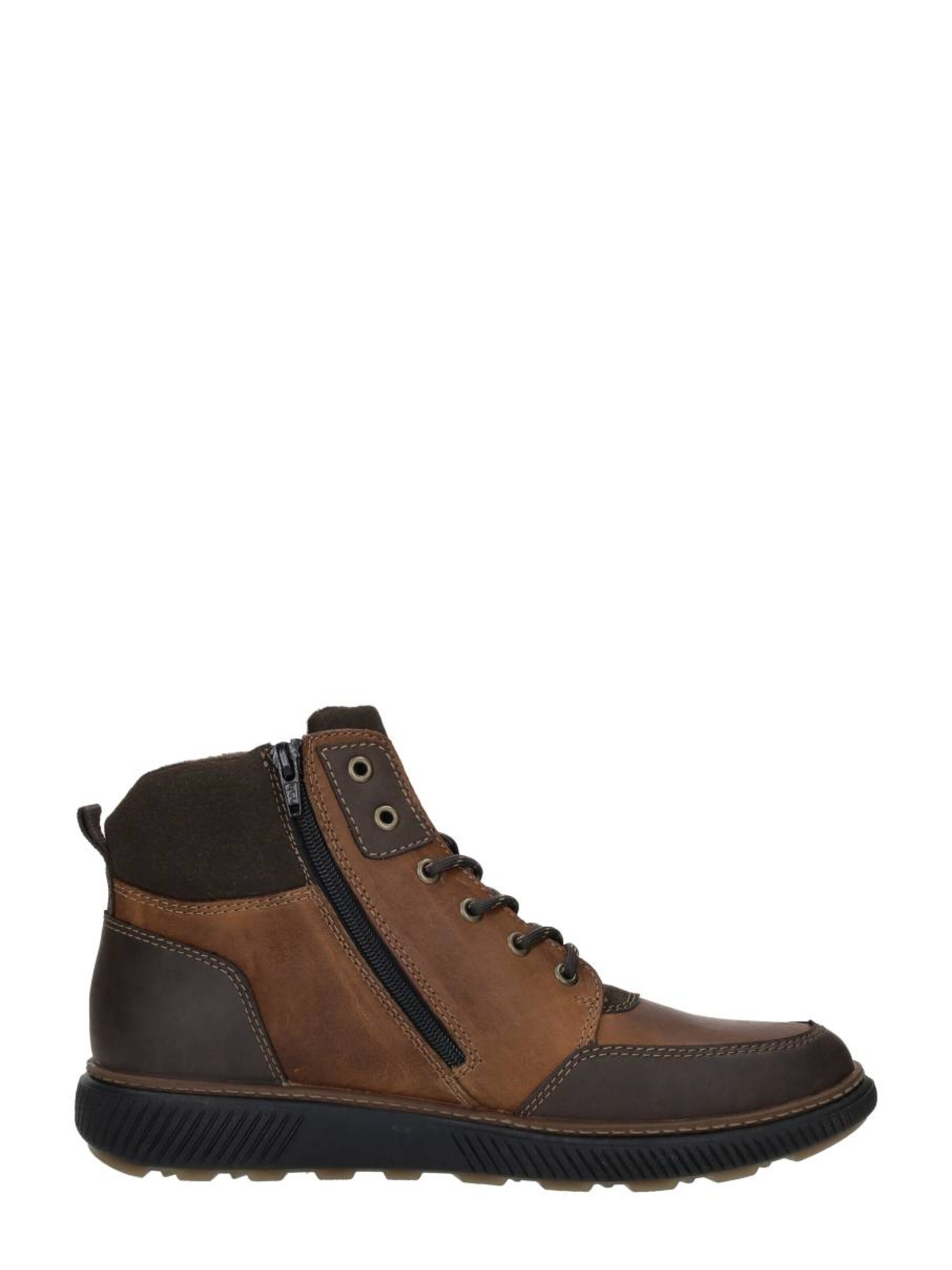 Rieker Lace-up boot 'Veterschoenen Hoog' in Brown