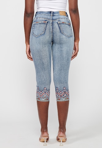 KOROSHI Skinny Jeans in Blauw