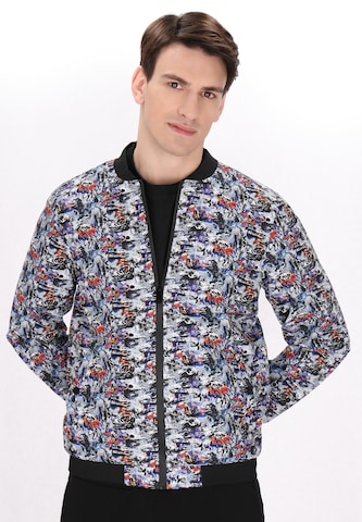 Giacca di mezza stagione di Mo ATHLSR in blu: frontale
