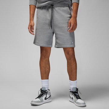 Jordan Loose fit Workout Pants in Grey: front