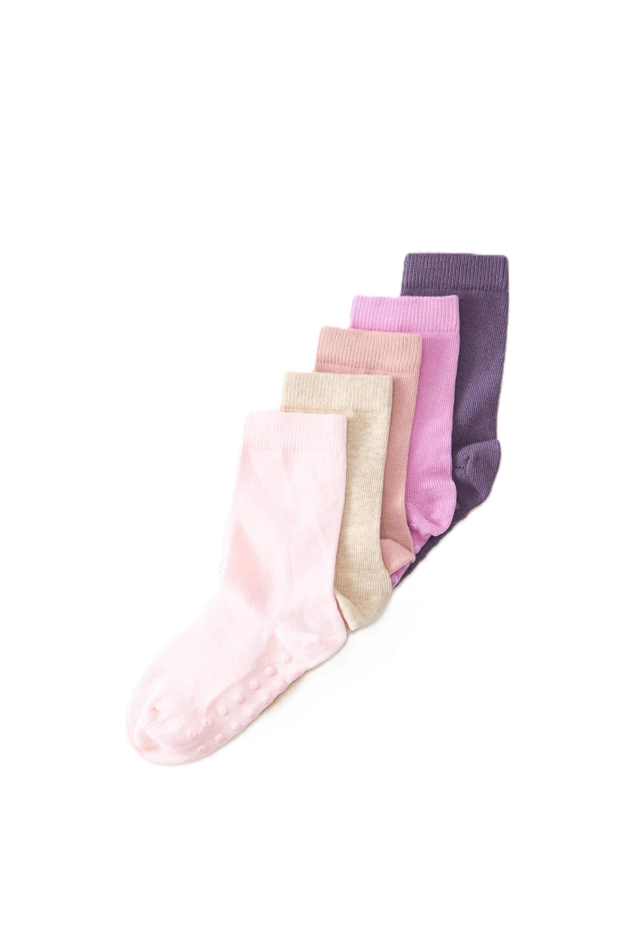 Lindex Sokken in Beige: voorkant