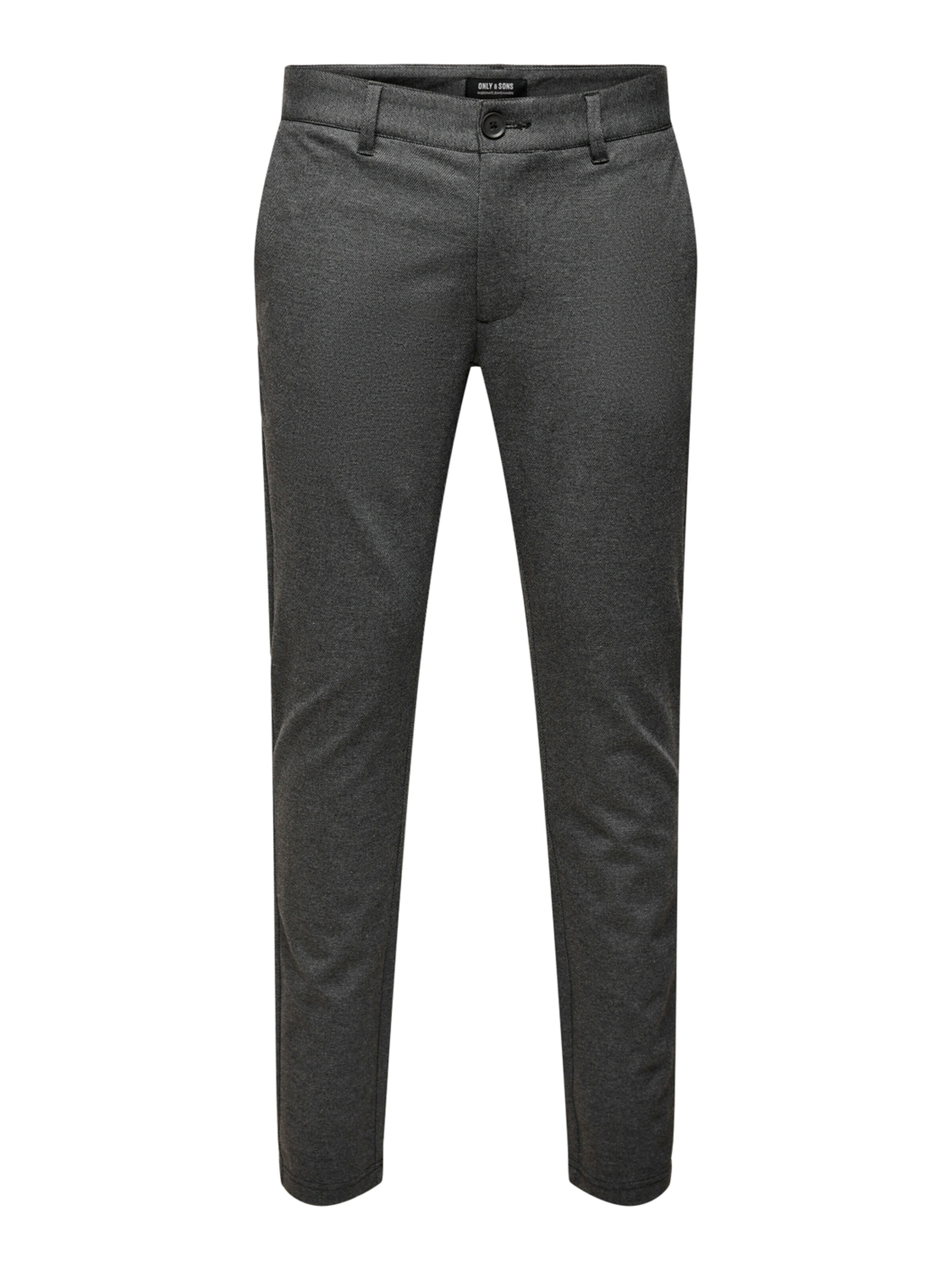 ONLY Regular Trousers in Black: front