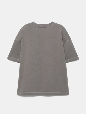 Pull&Bear Shirt 'STWD' in Grijs