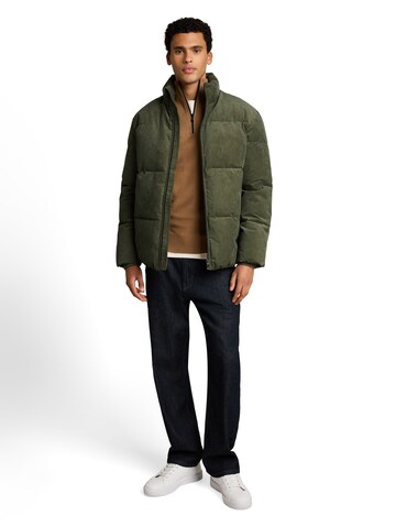 TOM TAILOR DENIM Zimná bunda - Zelená