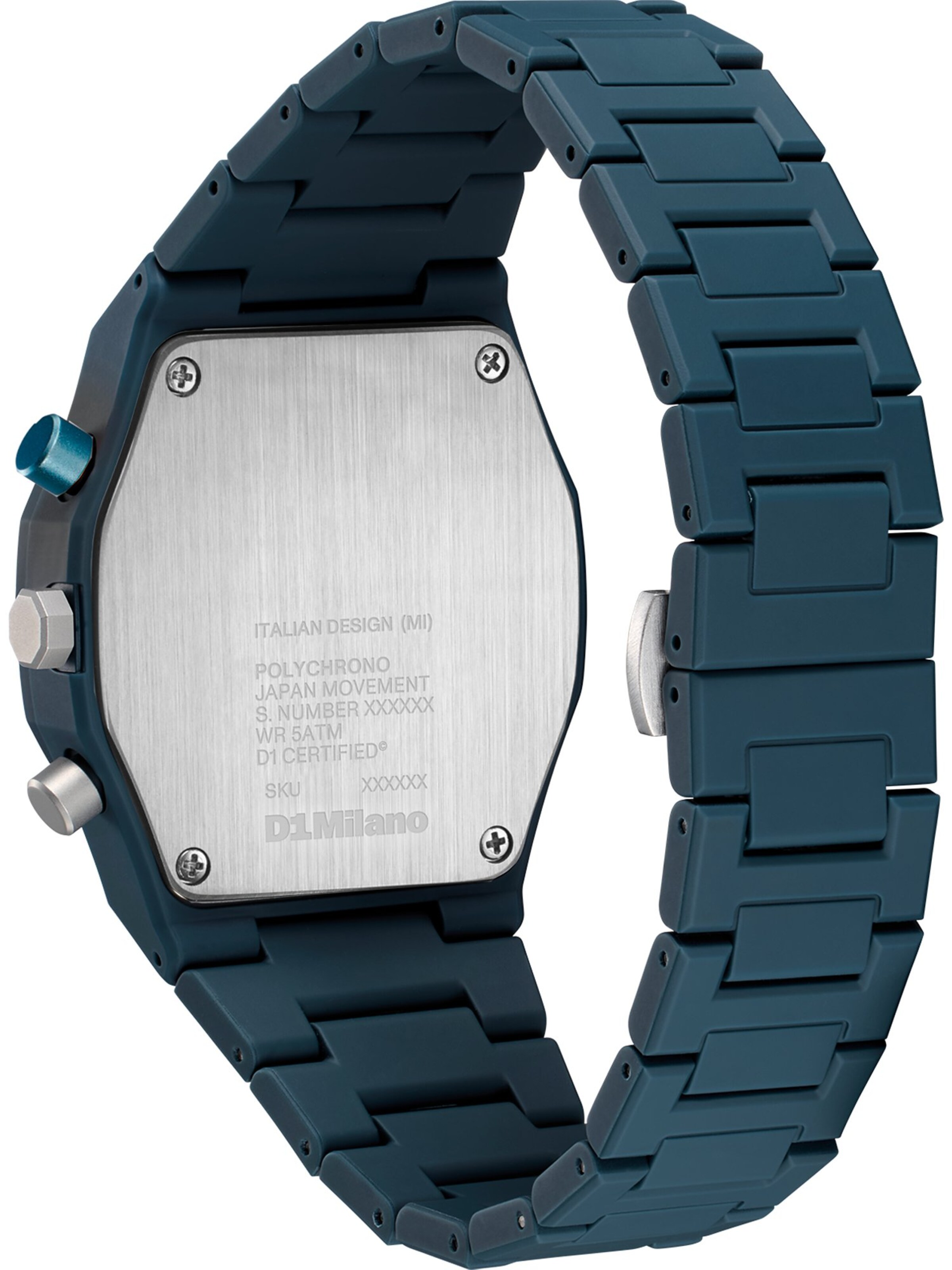 D1 Milano Uhr in Blau