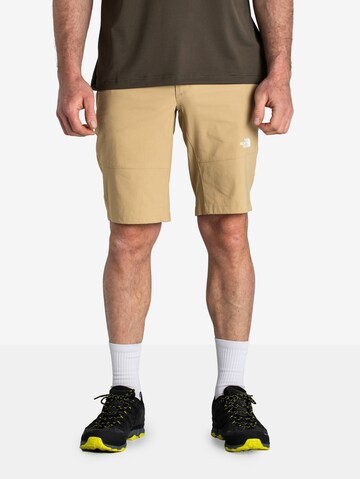 THE NORTH FACE Regular Sporthose 'Lightning' in Beige: Vorderseite