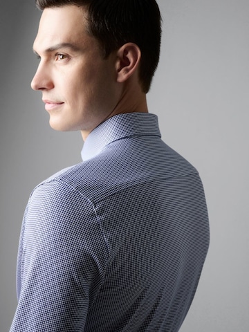 DESOTO Slim fit Overhemd in Blauw