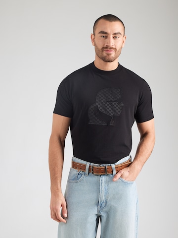 Karl Lagerfeld Koszulka w kolorze czarny: przód