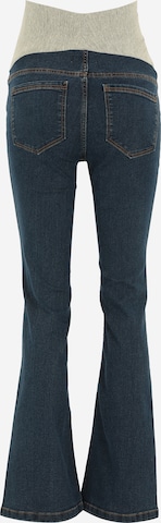 MAMALICIOUS Flared Jeans 'CILLE' in Blauw