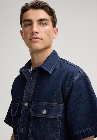 JOOP! Jeans Regular fit Button Up Shirt 'Jarno' in Blue