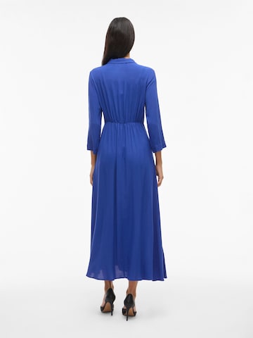 VILA - Vestido camisero 'VIAya Paya' en azul