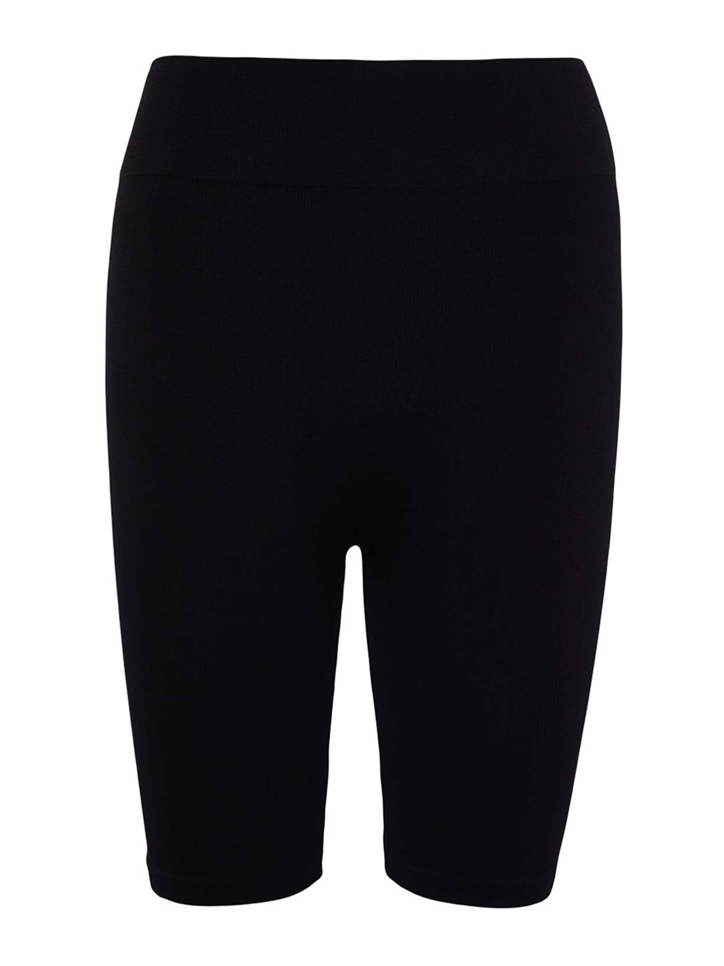 Trendyol Skinny Legíny - Čierna: predná strana