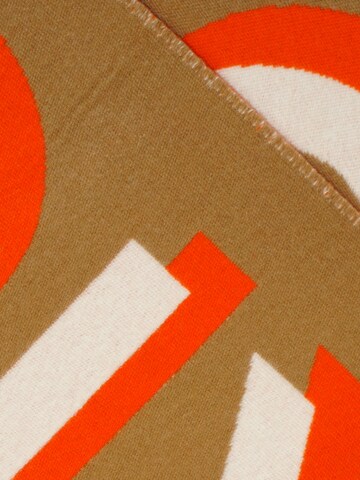 Woolrich - Chal 'Big Logo' en marrón