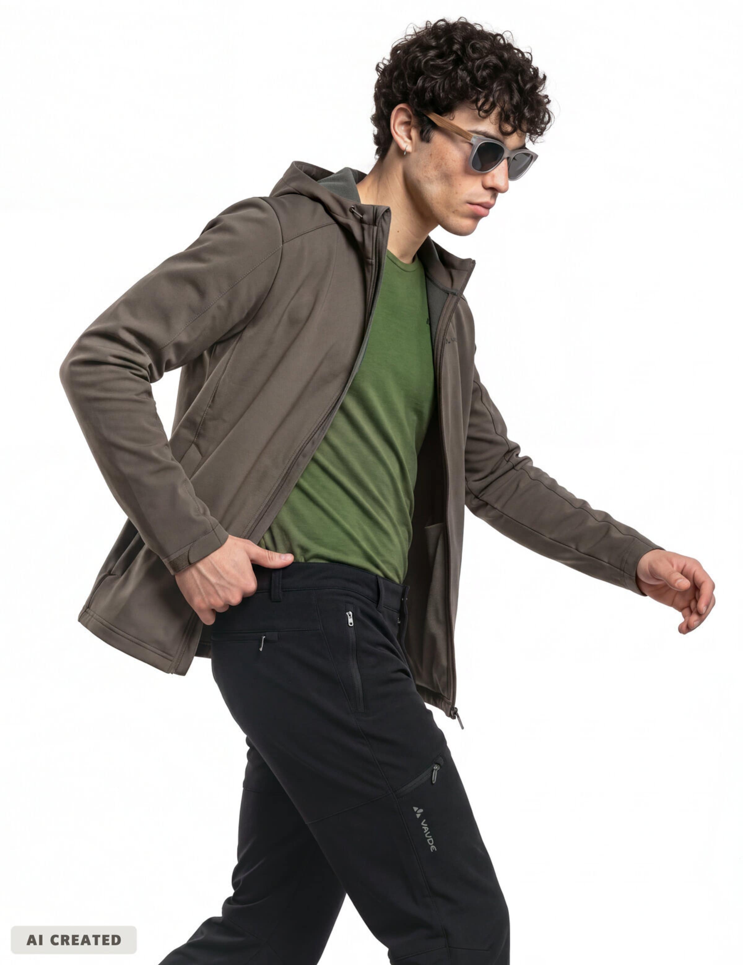 VAUDE Between-Season Jacket in Brown