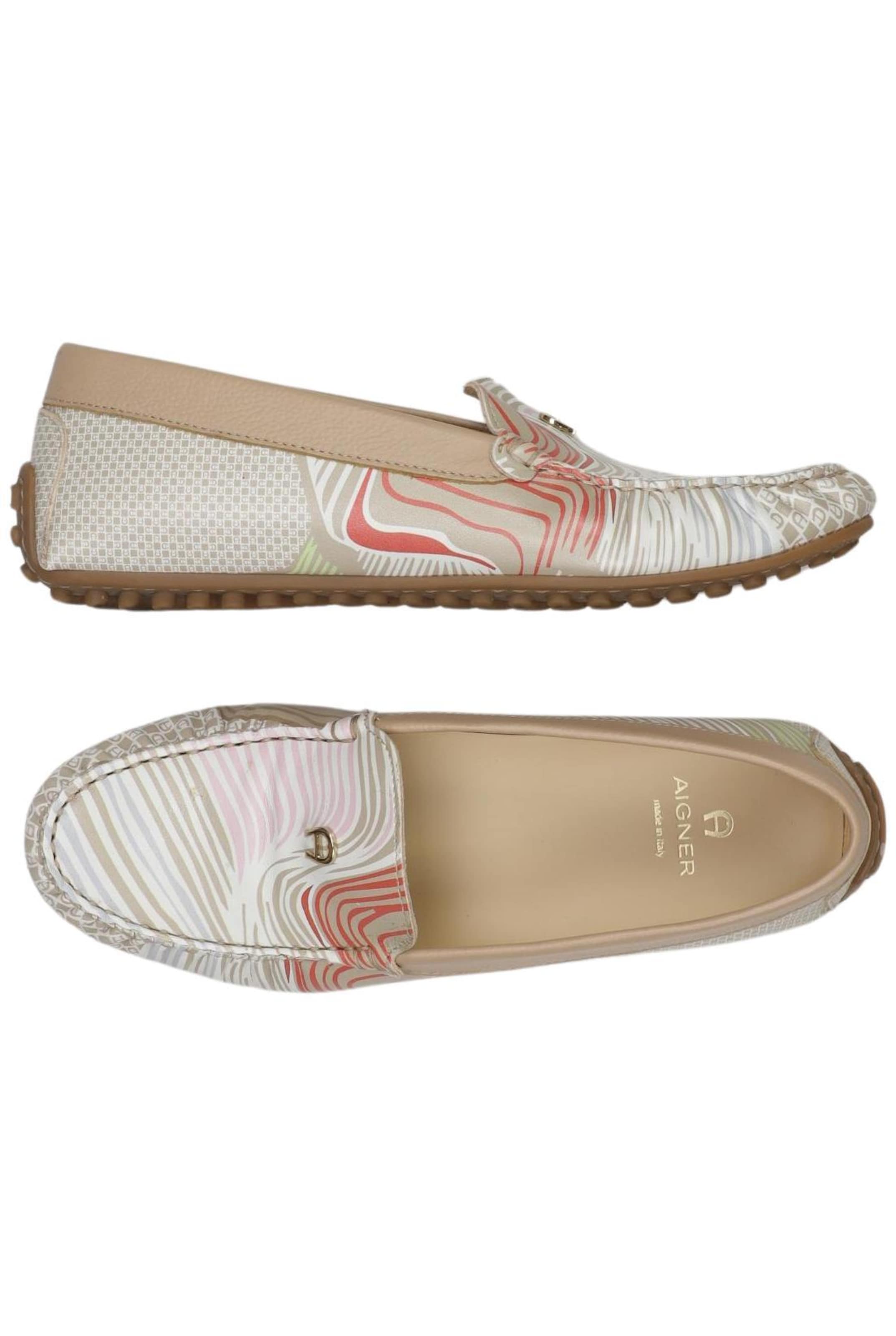 AIGNER Flats & Loafers in 38 in Mixed colors: front