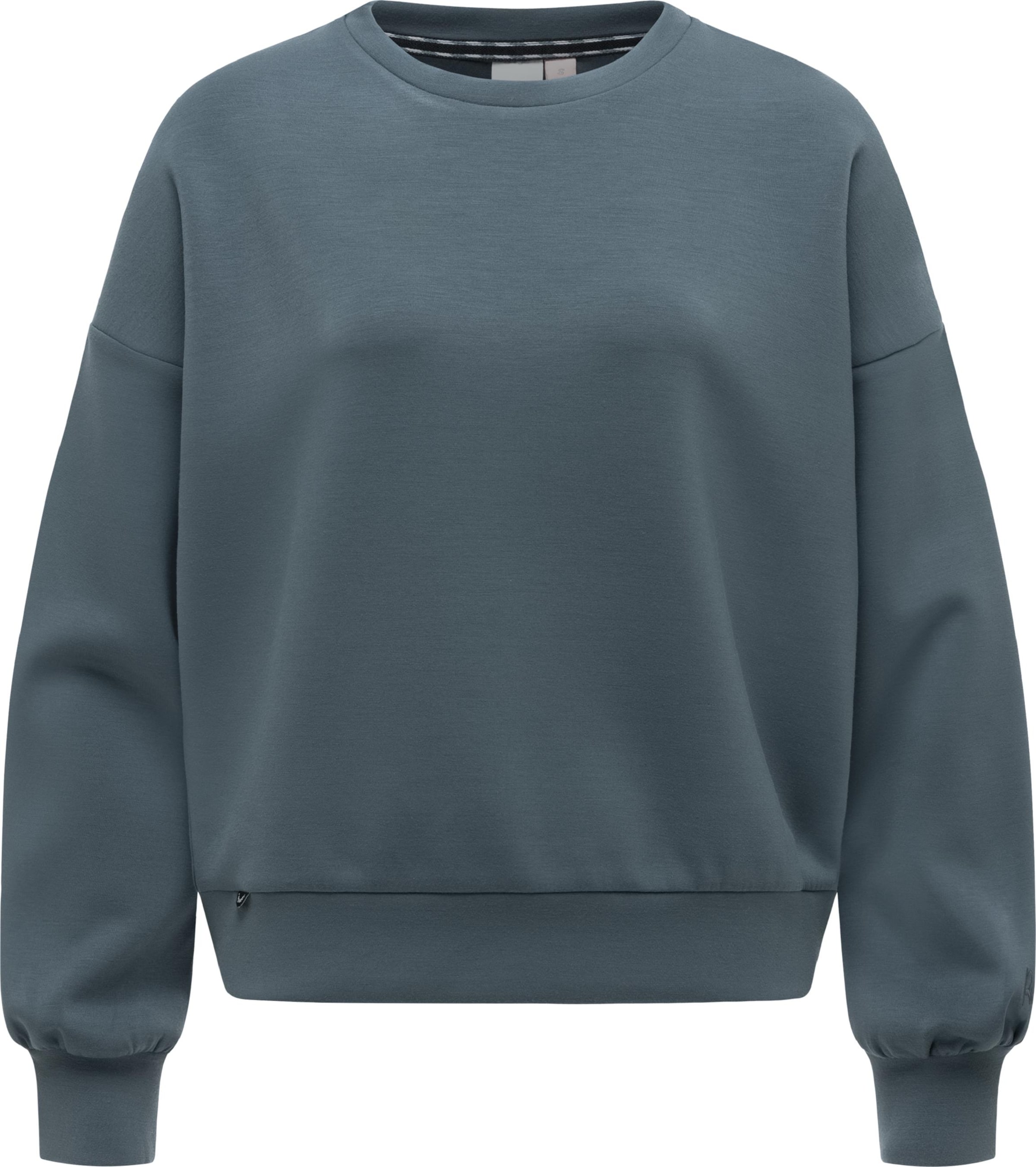 Ragwear Sweatshirt 'Wuss Solid' in Grijs: voorkant
