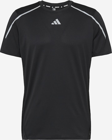 juoda ADIDAS PERFORMANCE Sportiniai marškinėliai 'Confident Engineered': priekis