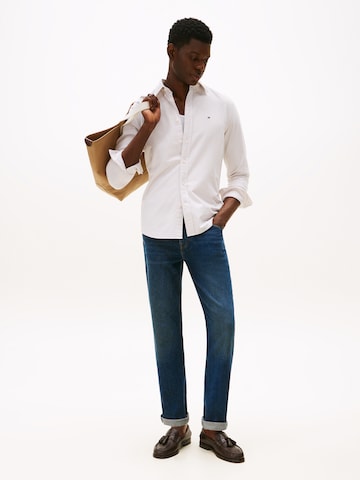 TOMMY HILFIGER Средняя посадка Рубашка 'HERITAGE' в Бежевый