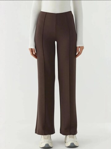 Hiccup Regular Broek in Bruin: voorkant