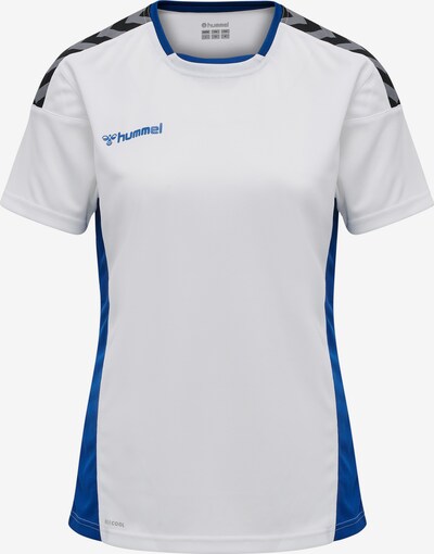 Hummel Functioneel shirt in de kleur Blauw / Wit, Productweergave