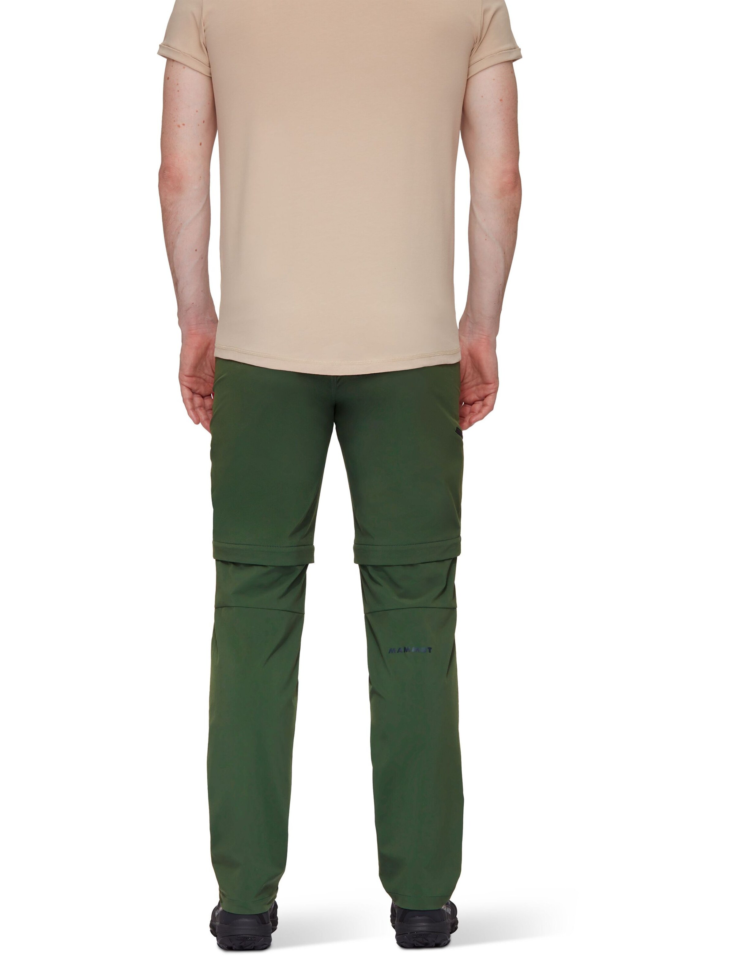 MAMMUT Regular Wanderhose ‘Runbold Zip Off’ in Grün