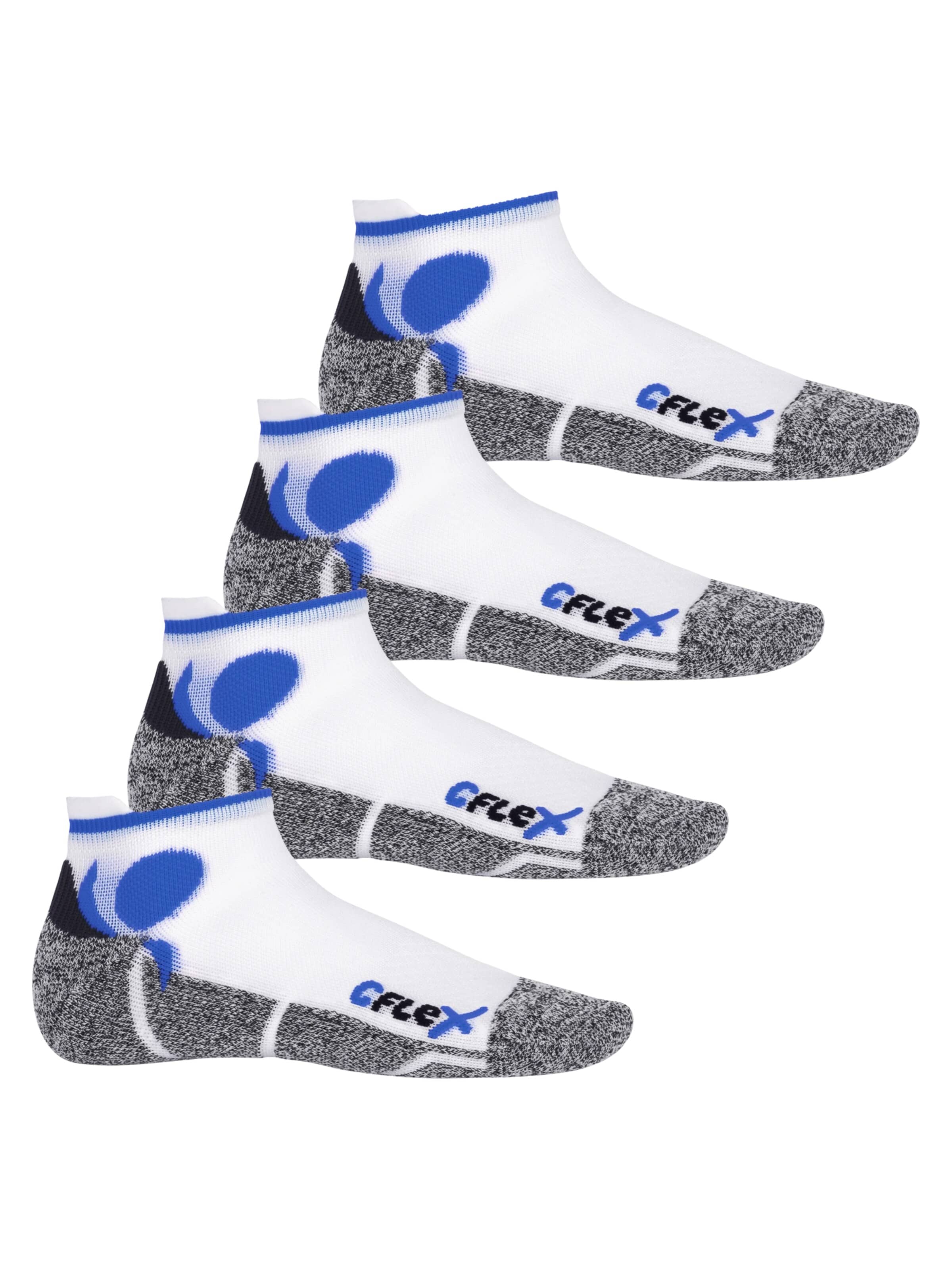 cflex Athletic Socks 'Running' in Blue: front