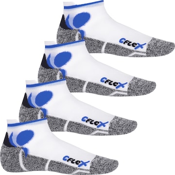 cflex Athletic Socks 'Running' in Blue: front