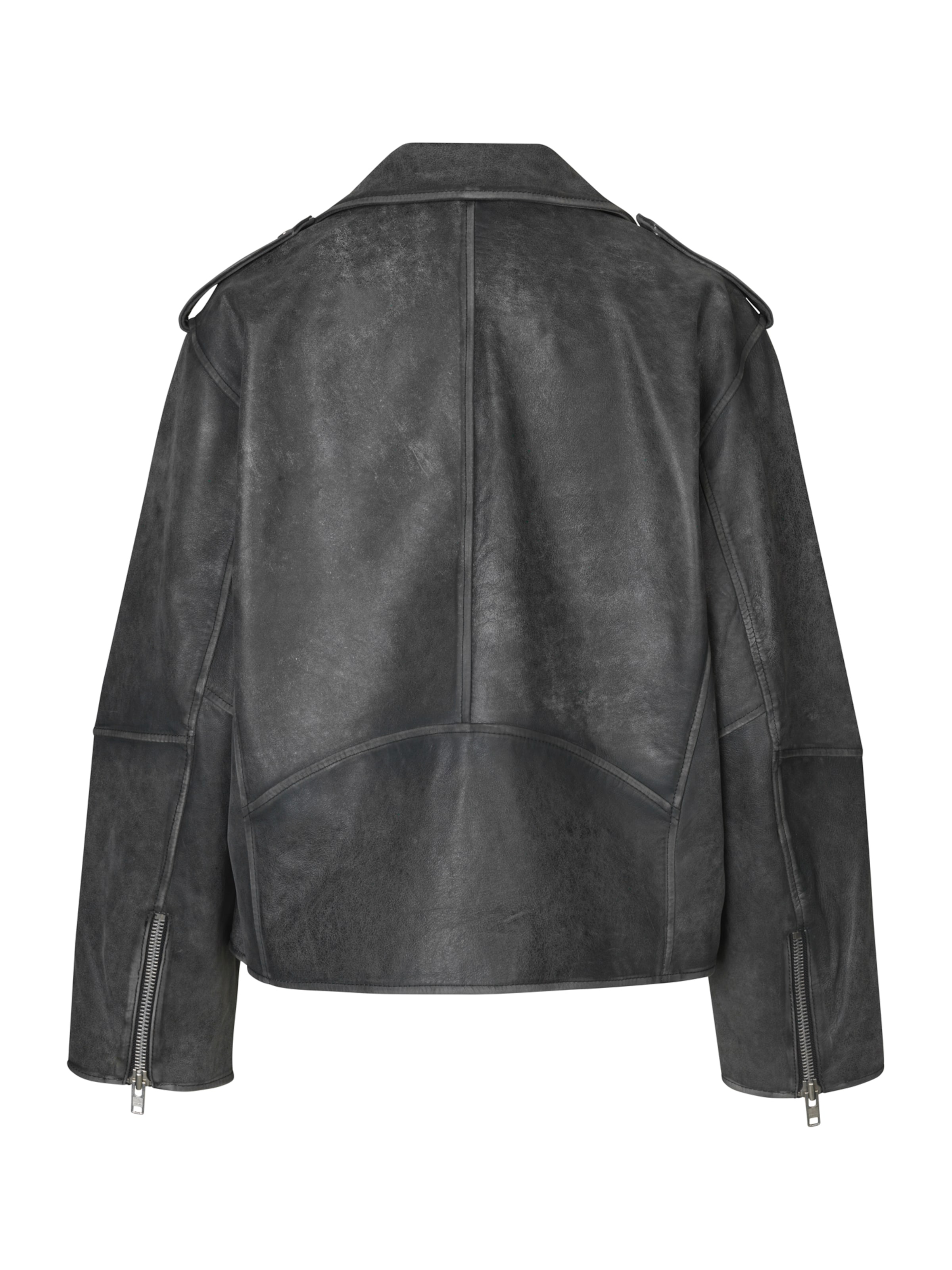 modström Prechodná bunda 'Hulla' - Čierna