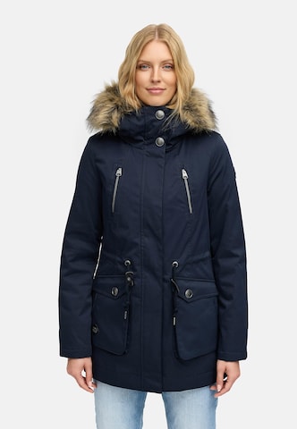 Parka d’hiver 'Ellsa Youmodo' Ragwear en bleu : devant