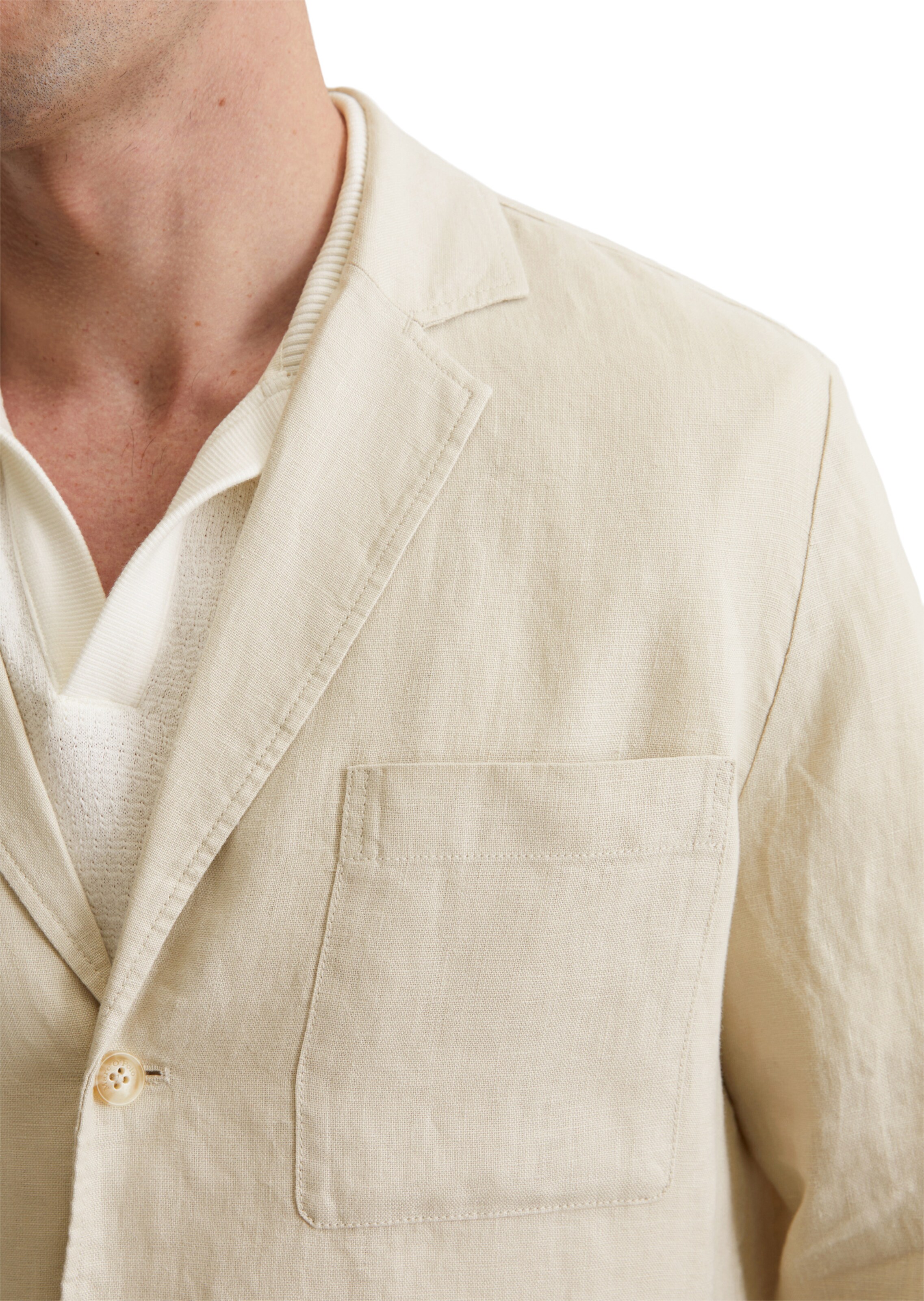 Marc O'Polo Comfort fit Suit Jacket in Beige