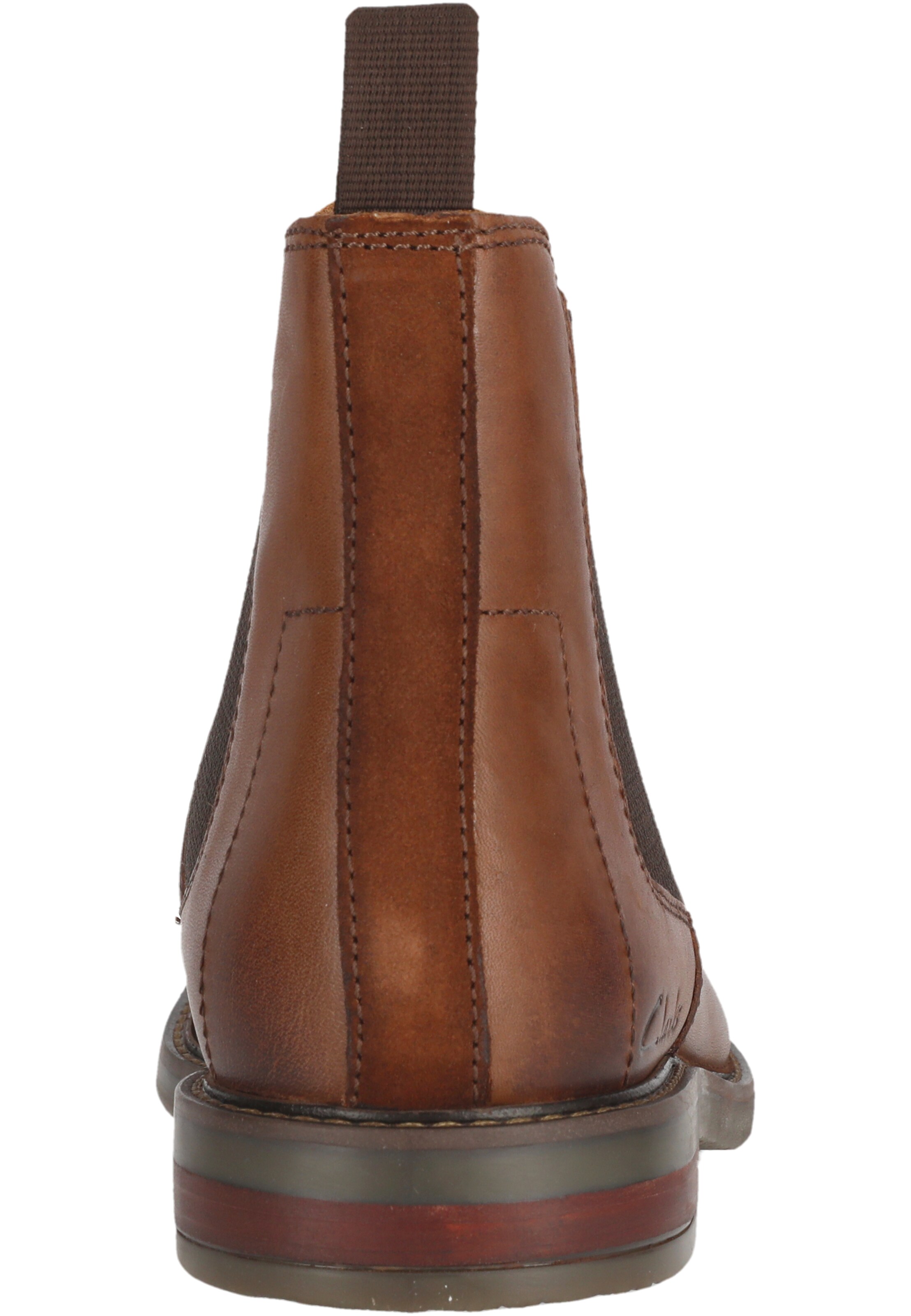 CLARKS Chelsea boots in Bruin