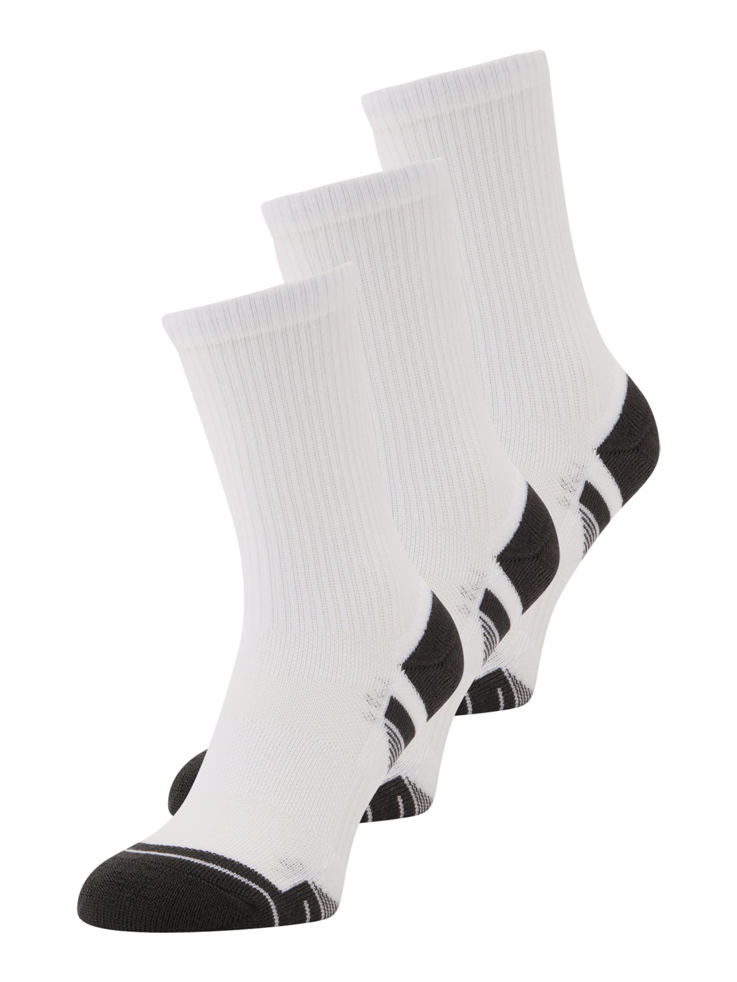 UNDER ARMOUR Spordisokid, värv valge: eest vaates