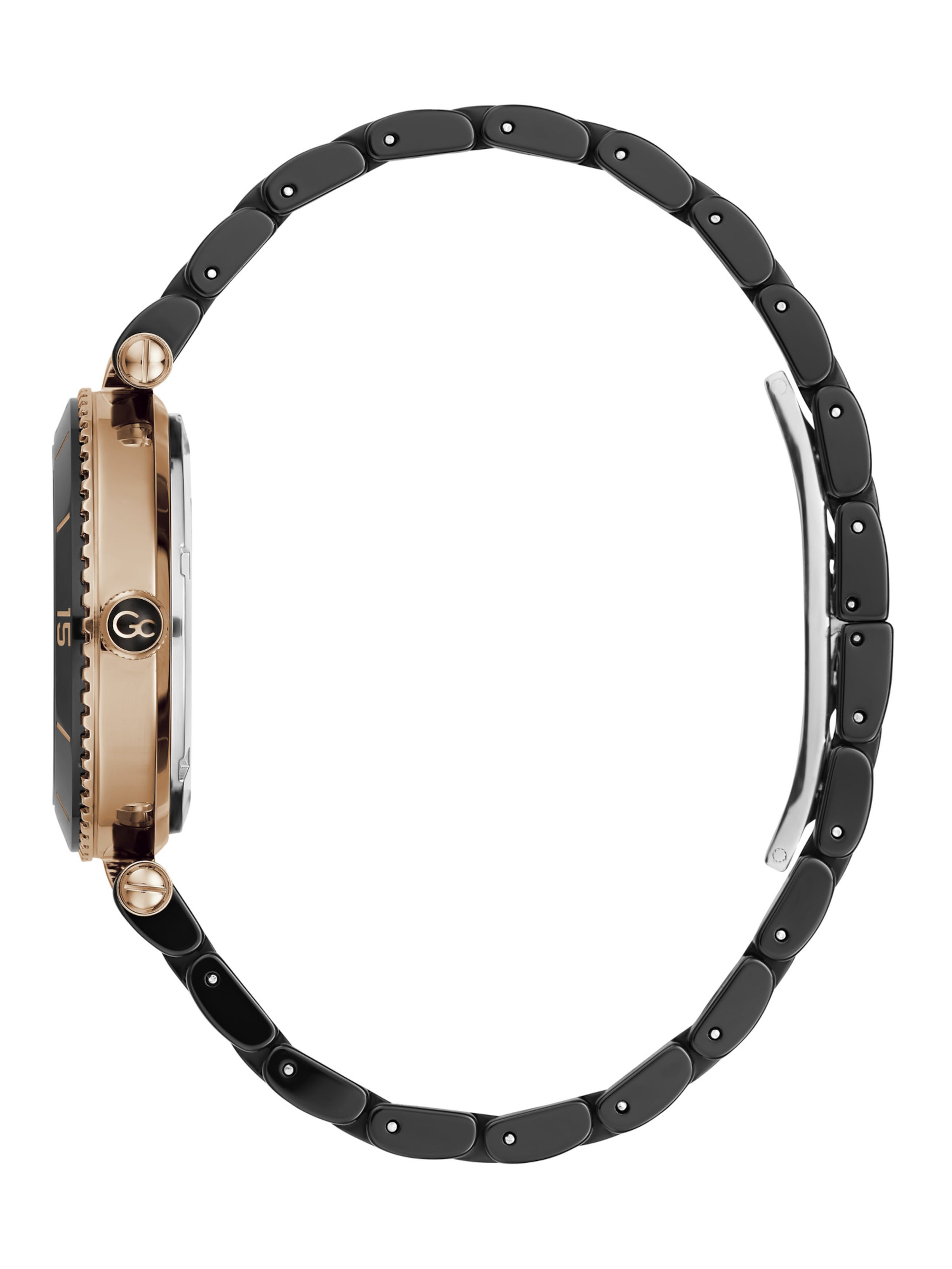 Gc Analoguhr 'Muse ' in Schwarz