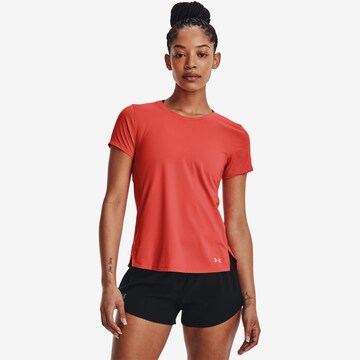 T-shirt fonctionnel UNDER ARMOUR en orange : devant